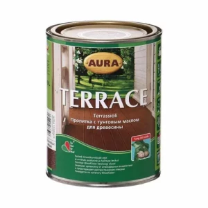 Масло для дерева AURA Terrace 0,9л коричневое
