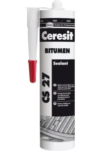 Герметик битумный CERESIT CS 27 черный 300мл