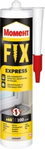 Клей монтажный МОМЕНТ Fix Express 375г бежевый