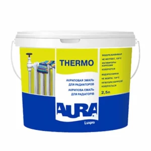Эмаль для радиаторов AURA Luxpro Thermo 2,5л акриловая