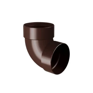 Отвод RAINWAY 100мм 87° двухмуфтовый