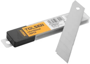 Лезвия сегментированные TOLSEN 18мм 10шт 30011