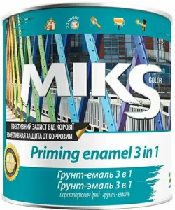 Грунт-эмаль MIKS 3 в 1 2.5кг шоколад