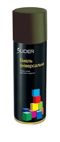 Эмаль SLIDER 400 мл. х.масло матовое 6006