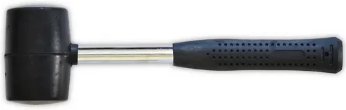 Киевлянка резиновая TECHNICS 450г 50мм металлическая ручка 39-020 Киевлянка резиновая TECHNICS 450г 50мм металлическая ручка 39-020