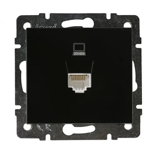 Розетка LEZARD Rain компьютерная антрацит 703-4288-139 Розетка LEZARD Rain компьютерная антрацит 703-4288-139