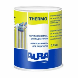 Эмаль для радиаторов AURA Luxpro Thermo 0,75л акриловая