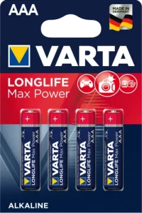 Баторейка VARTA MAX POWER (MAX T.) AAA BLI 4