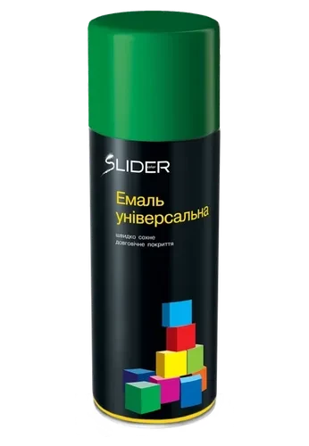 Эмаль SLIDER 400мл.зеленая 6029 Эмаль SLIDER 400мл.зеленая 6029