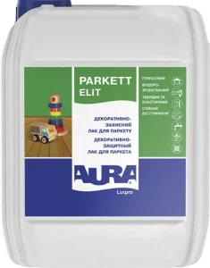 Лак AURA Luxpro Parkett Elit паркетный 3л глянцевый