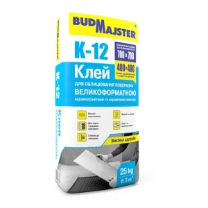 Клей для плитки БУДМАЙСТЕР Клей-12 25кг
