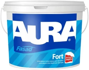 Краска фасадная AURA Fasad Fort TR 9л