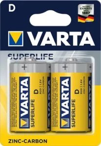 Баторейка VARTA Super Havy D BLI 2