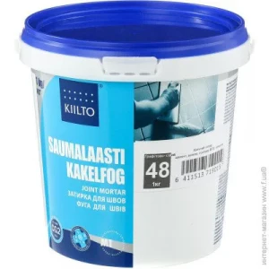 Фуга KIILTO 48 1кг графитово-серый