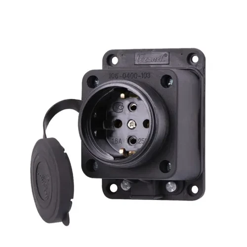 Колодка LUXEL 1-я с зазем.1-фазная каучуковая Колодка LUXEL 1-я с зазем.1-фазная каучуковая