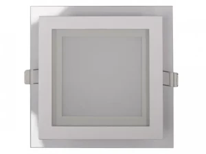 Светильник LED LUXEL 18Вт квадрат со стеклом встроенный DLSG-18N