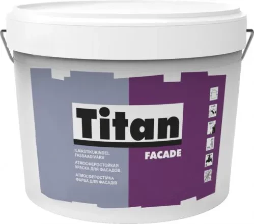 Краска TITAN фасад 7кг Краска TITAN фасад 7кг