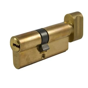 Цилиндр SIBA 90мм (45х45Т) кл-эт 5кл желтый 12190/BТ 40,10,40