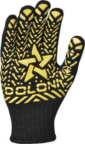 Перчатки DOLONI трикотажные со звездой черные 562 Перчатки DOLONI трикотажные со звездой черные 562