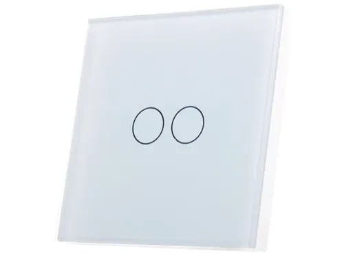 Выключатель WI-FI LUXEL SM-02 2-й белый Выключатель WI-FI LUXEL SM-02 2-й белый